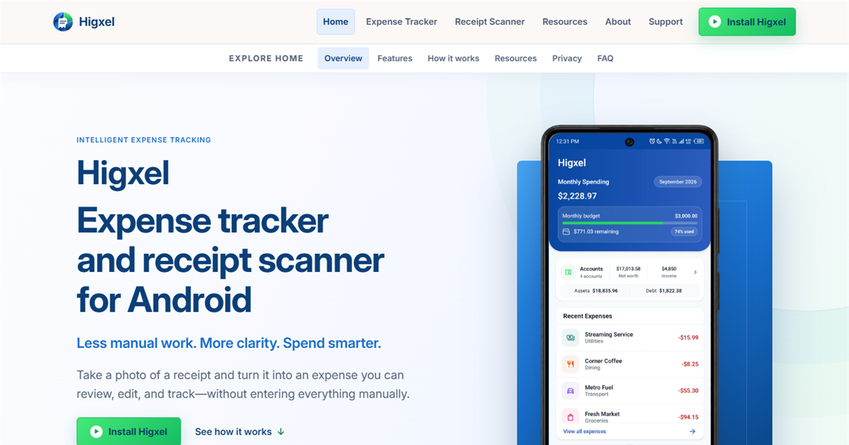 I was tired of typing out my expenses, so I built an app that reads my receipts and turns them into 